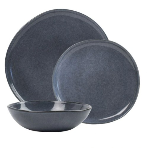 Series 12pc Dinner Set in Denim Blue